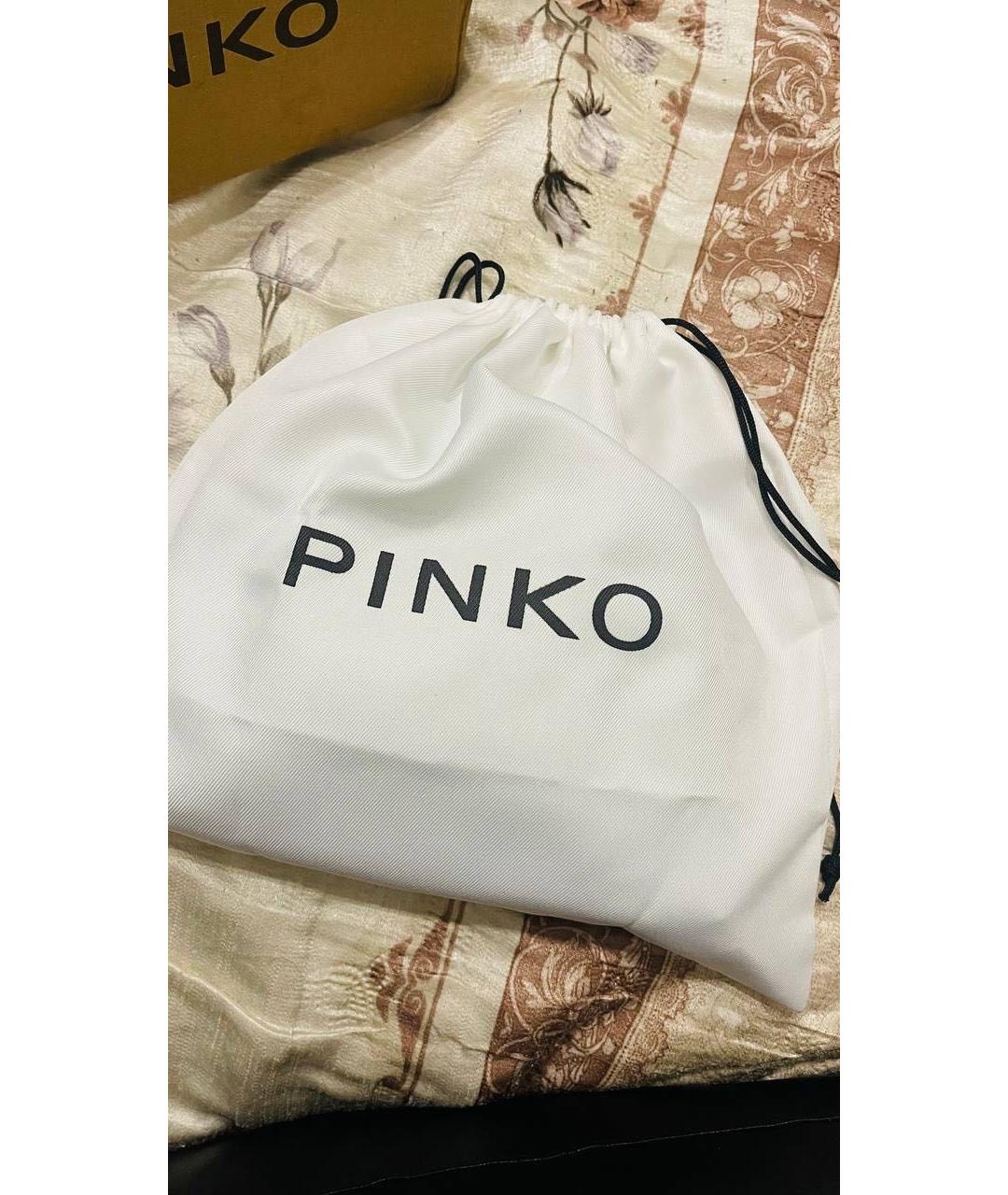 PINKO Зеленая поясная сумка, фото 6