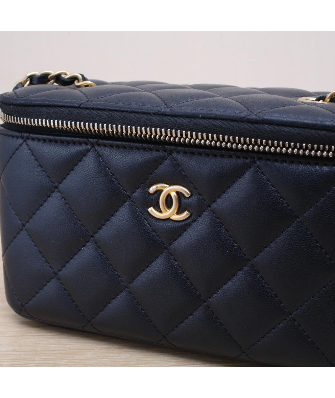 CHANEL Черная сумка через плечо, фото 8