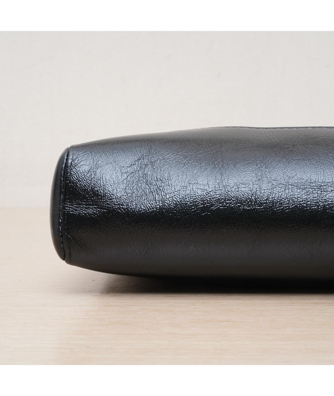 CHANEL Черная кожаная сумка через плечо, фото 9