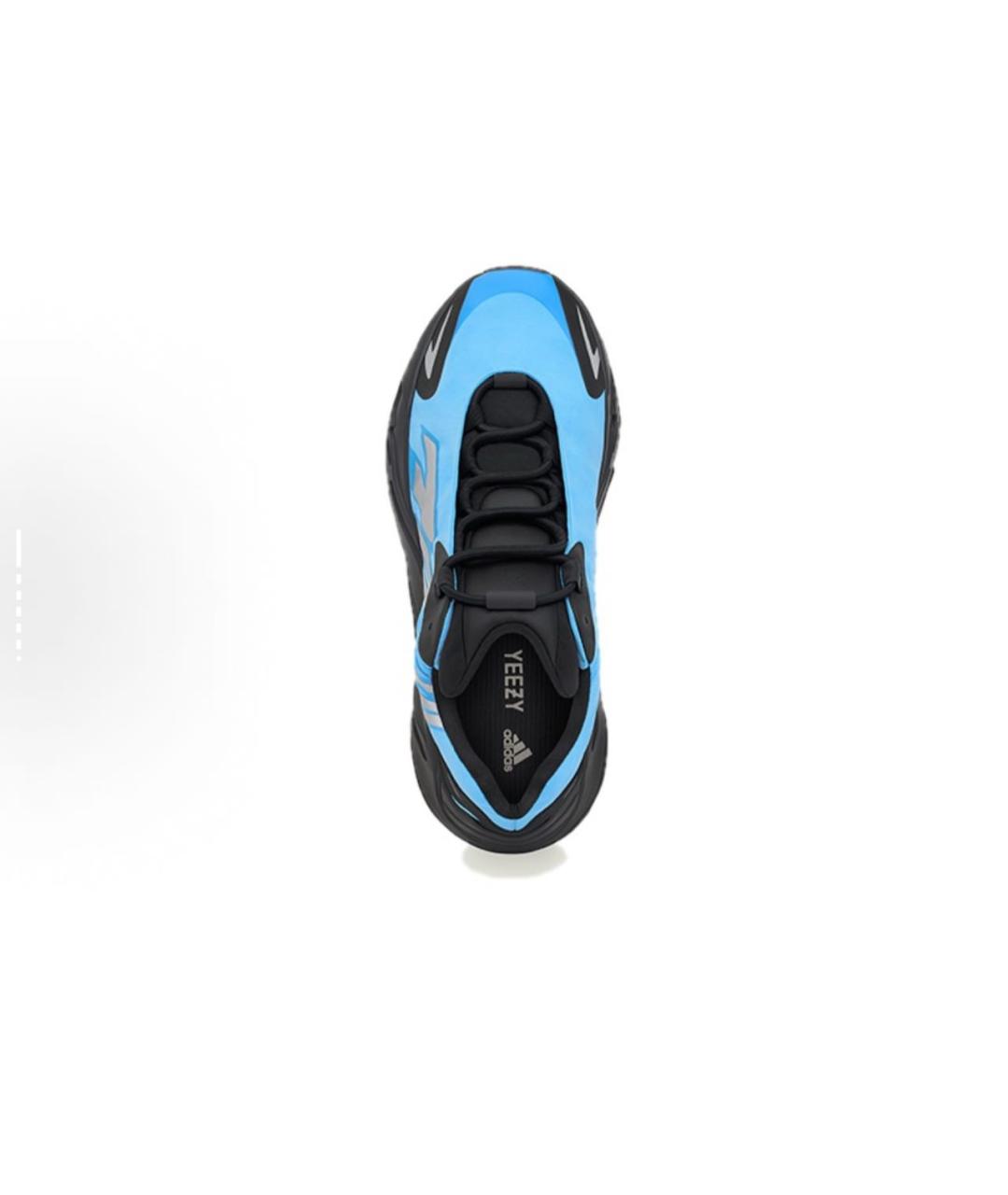 ADIDAS YEEZY Голубые кроссовки, фото 2