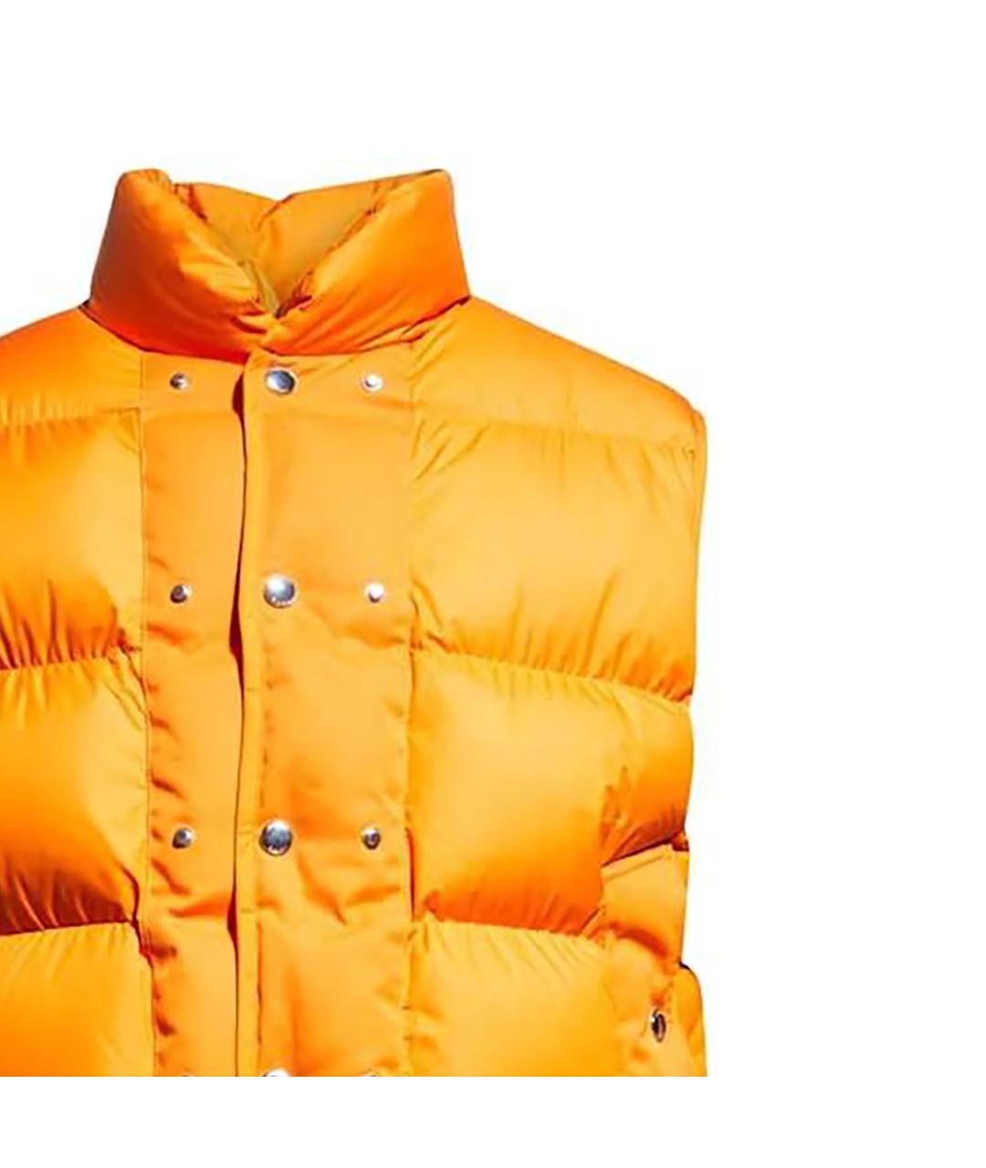 BURBERRY Оранжевый жилет, фото 4