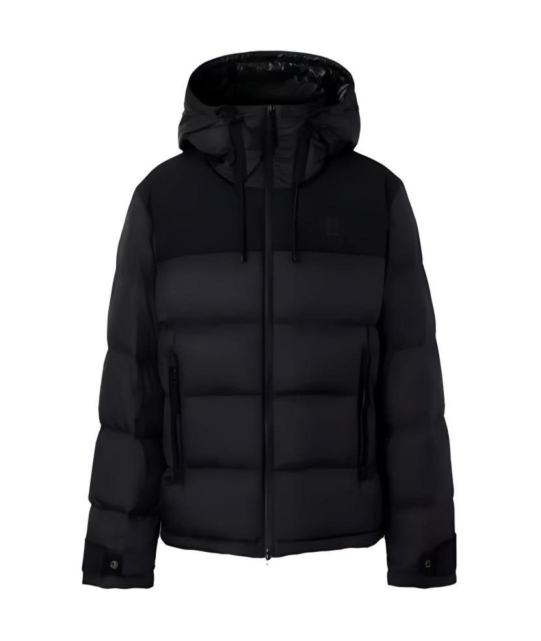 BURBERRY Черный пуховик, фото 2