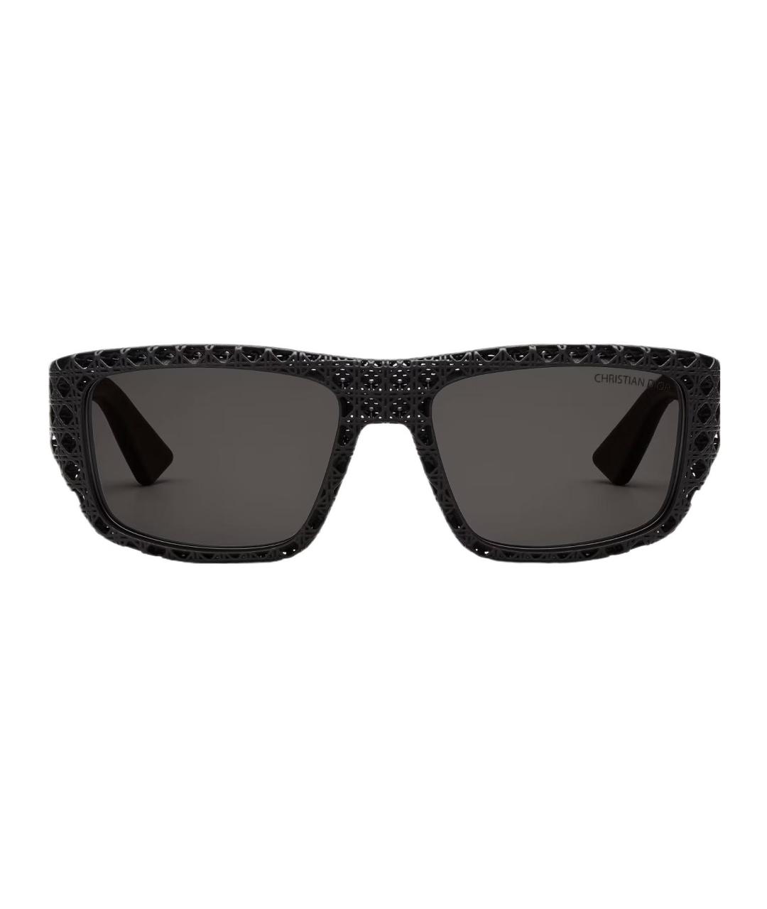CHRISTIAN DIOR Черные пластиковые солнцезащитные очки, фото 2