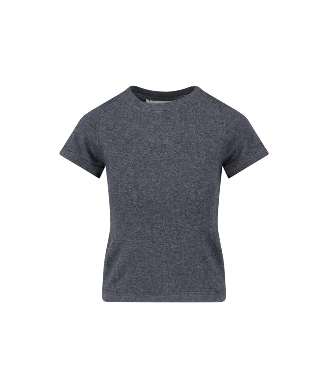 EXTREME CASHMERE Серая хлопковая футболка, фото 1