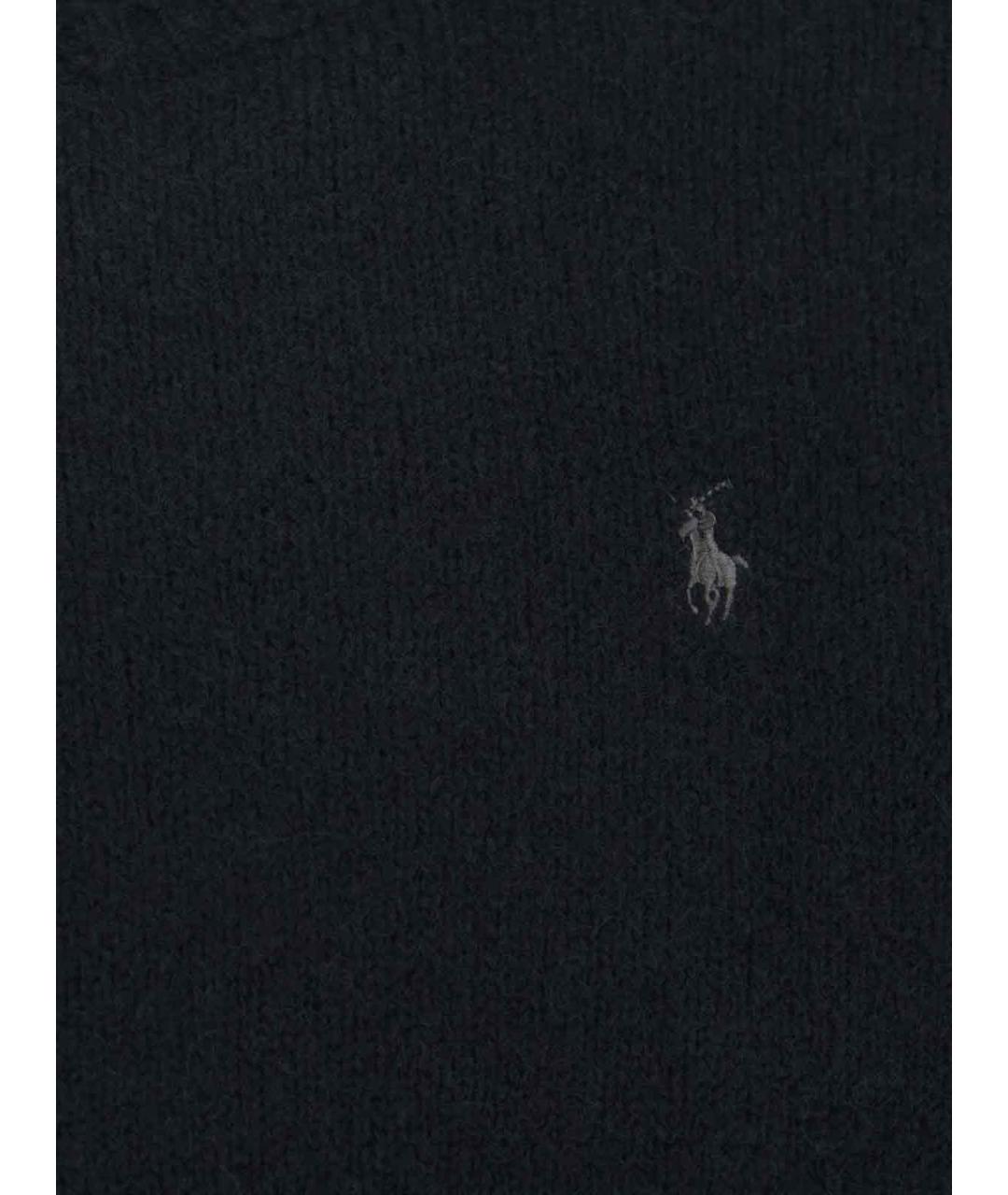 POLO RALPH LAUREN Черный шерстяной джемпер / свитер, фото 3
