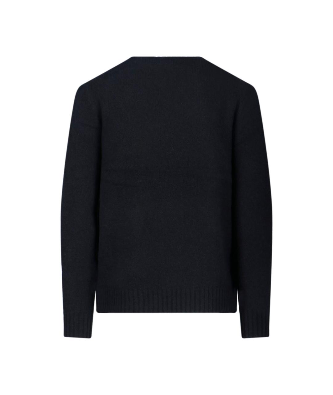 POLO RALPH LAUREN Черный шерстяной джемпер / свитер, фото 2