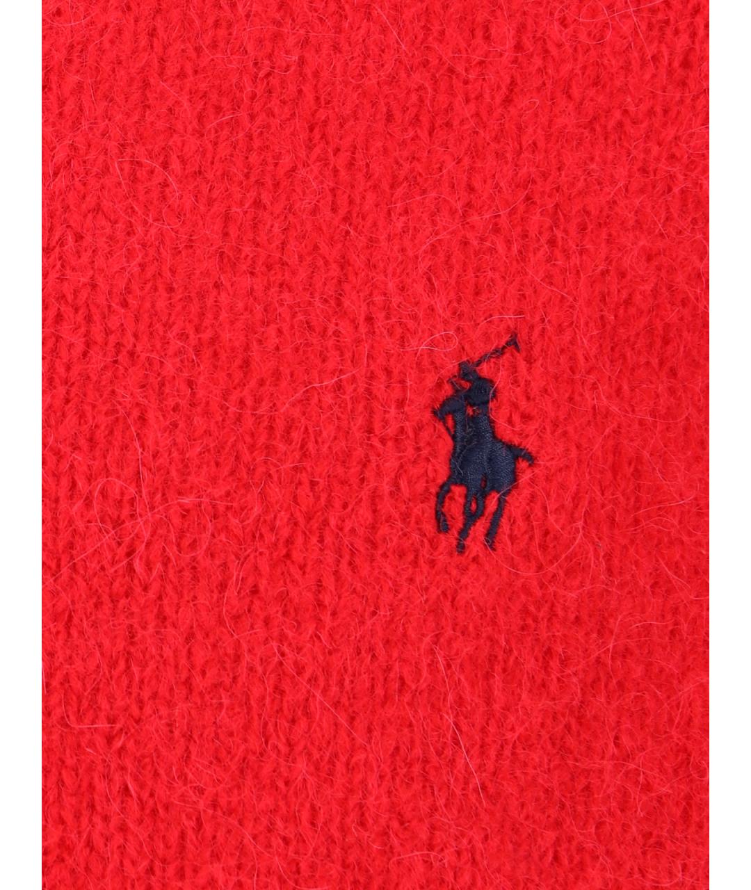 POLO RALPH LAUREN Красный шерстяной джемпер / свитер, фото 3