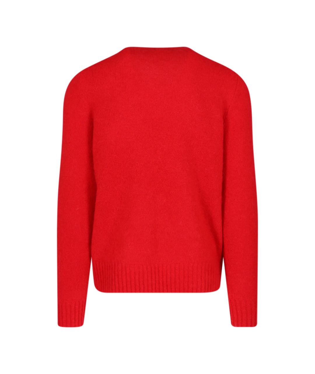 POLO RALPH LAUREN Красный шерстяной джемпер / свитер, фото 2