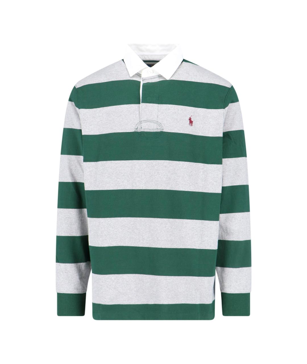 POLO RALPH LAUREN Зеленая хлопковая футболка, фото 1
