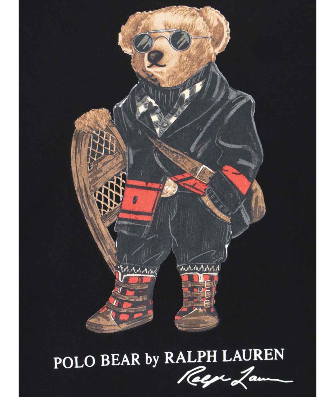 POLO RALPH LAUREN Черная футболка, фото 3