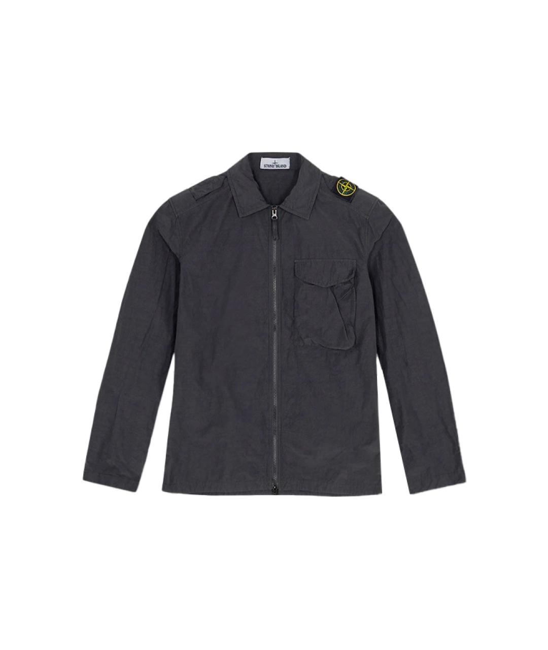 STONE ISLAND Черная куртка, фото 1