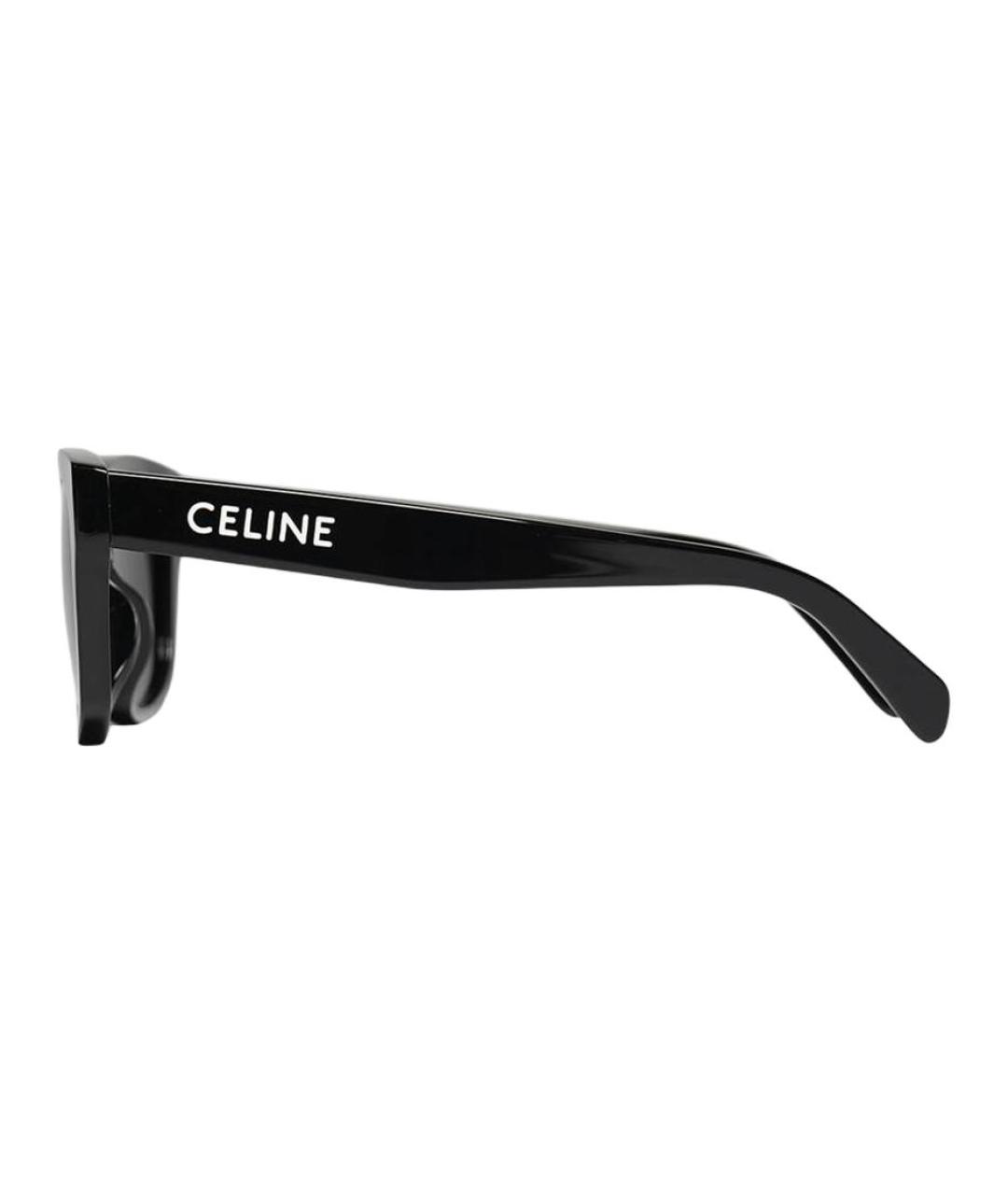 CELINE Черные пластиковые солнцезащитные очки, фото 5