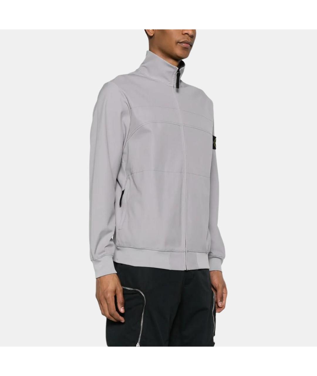 STONE ISLAND Серая куртка, фото 3