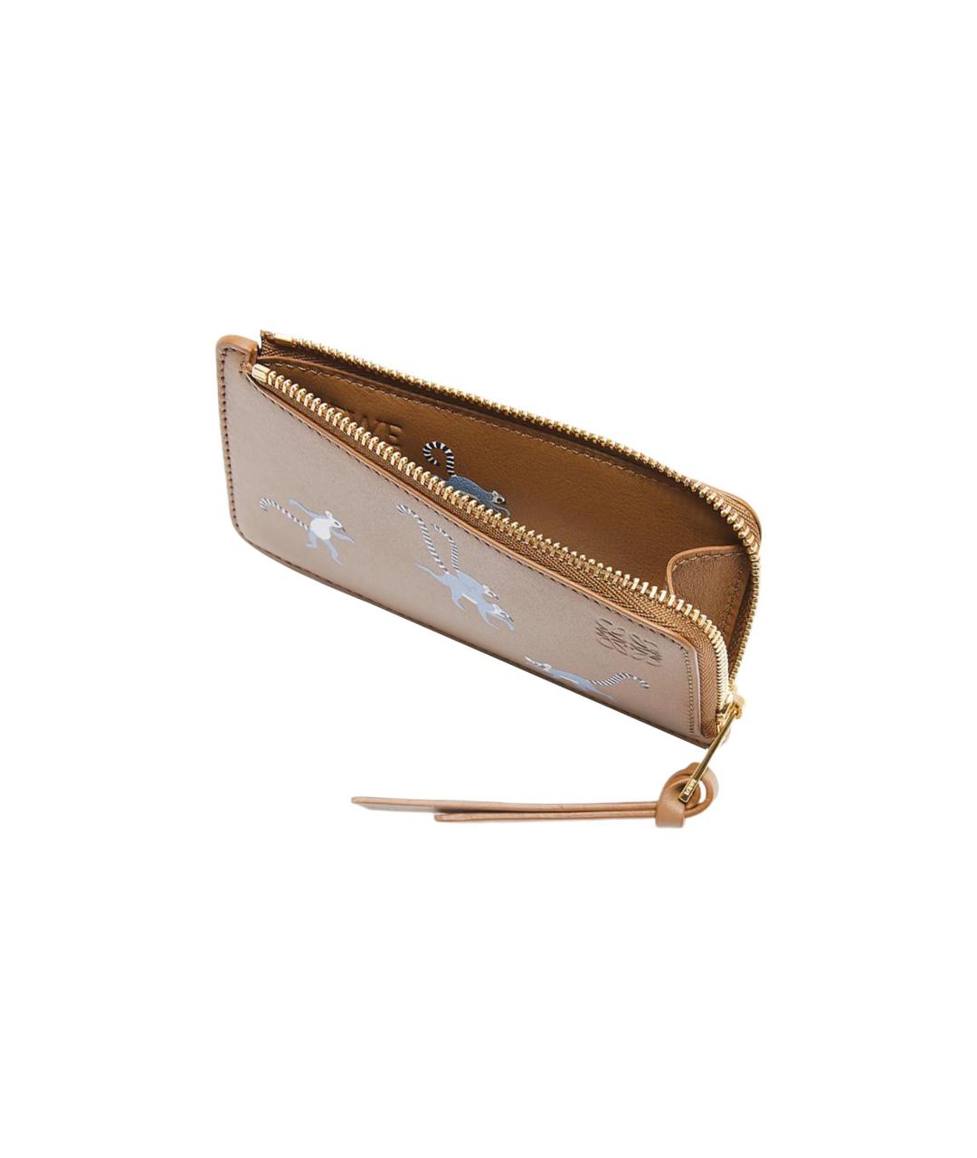 LOEWE Коричневый кардхолдер, фото 3