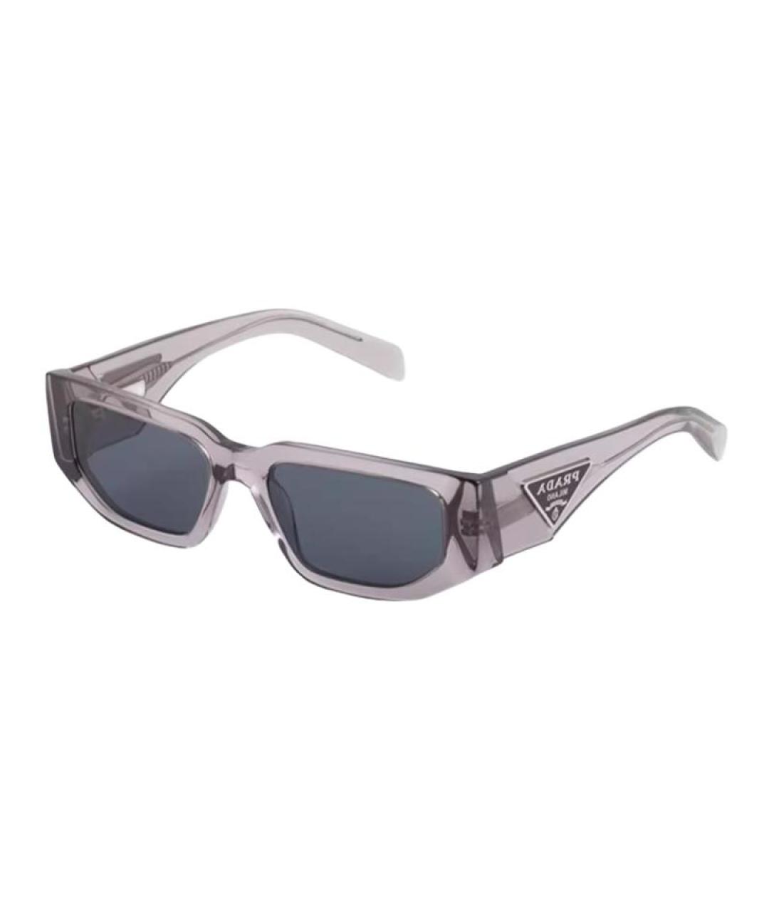 PRADA Фиолетовые пластиковые солнцезащитные очки, фото 1
