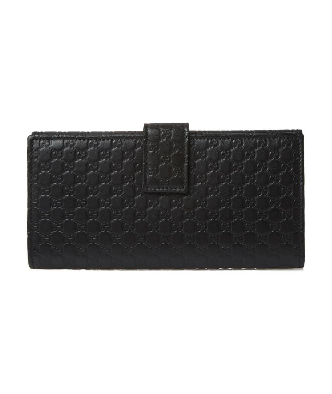 GUCCI Черный кожаный кошелек, фото 6