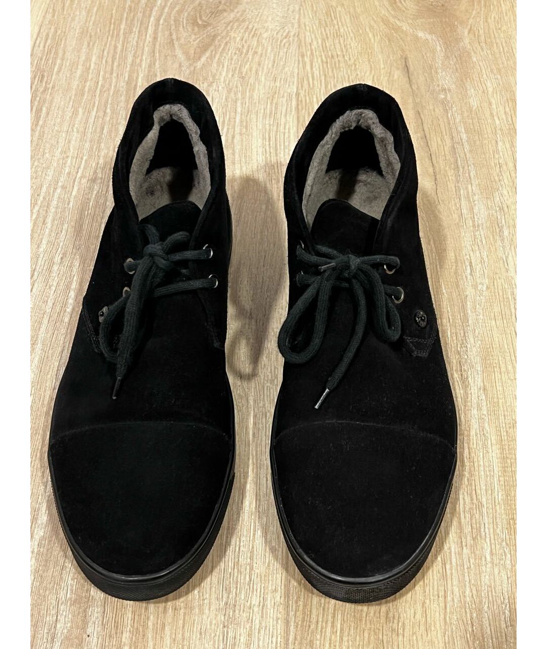 BALDININI Черные замшевые низкие ботинки, фото 8