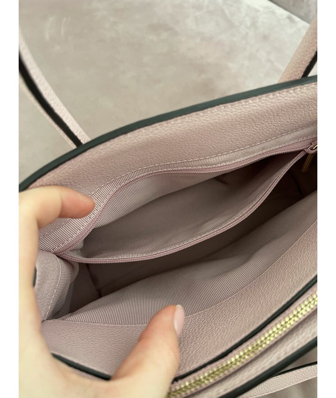 FURLA Розовая кожаная сумка тоут, фото 7