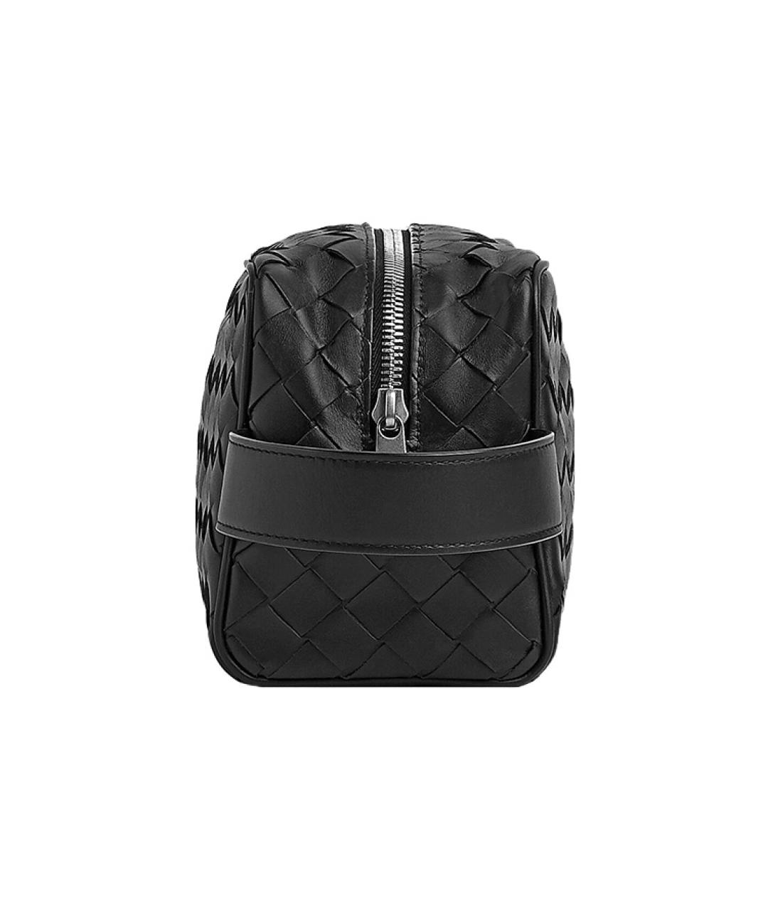 BOTTEGA VENETA Черная поясная сумка, фото 2
