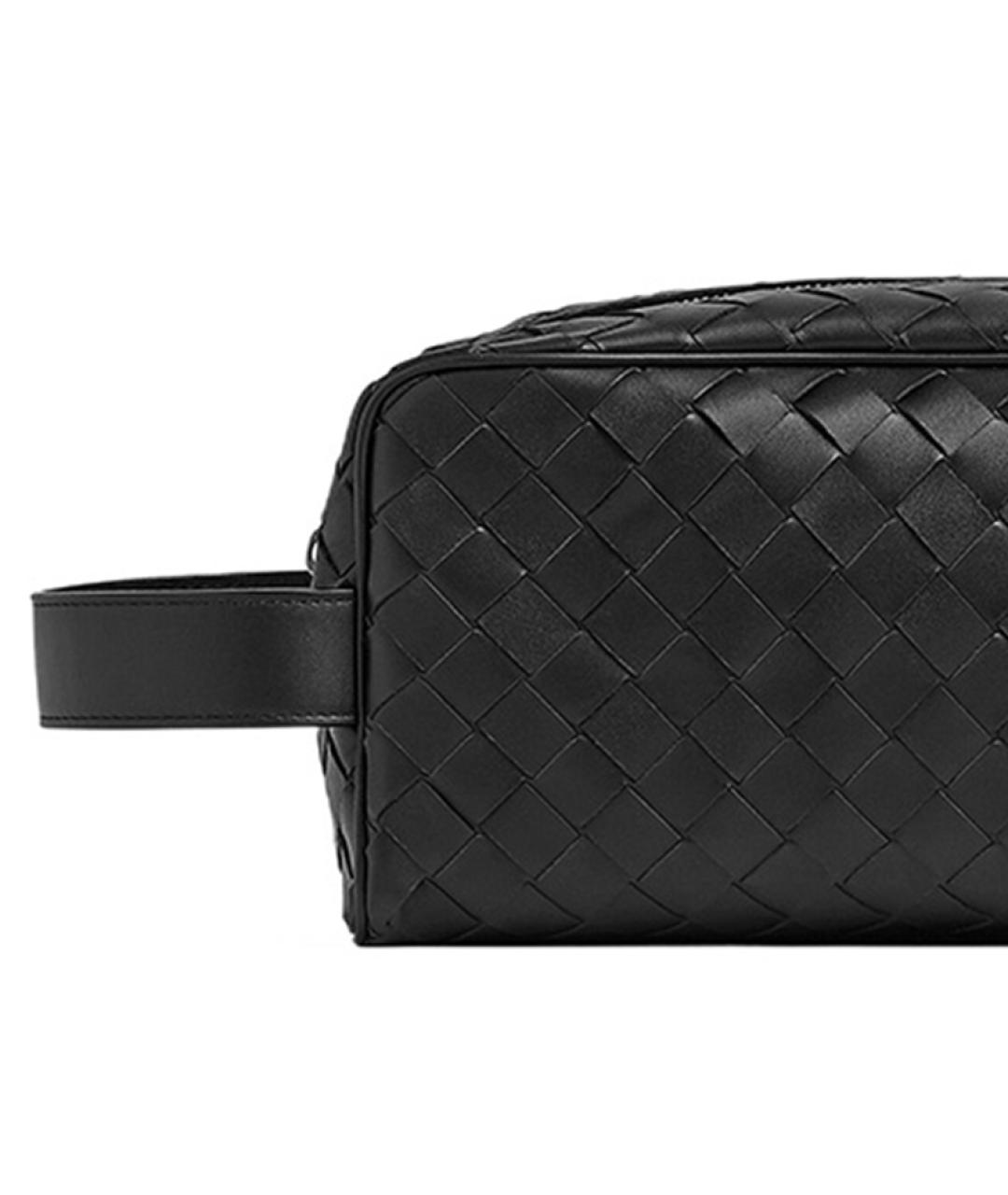 BOTTEGA VENETA Черная поясная сумка, фото 4