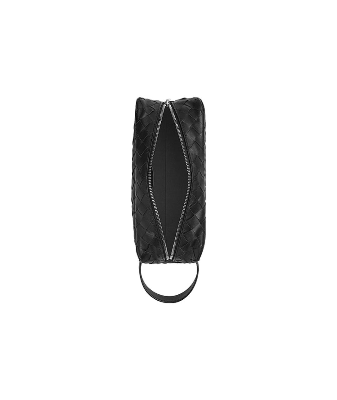 BOTTEGA VENETA Черная поясная сумка, фото 3