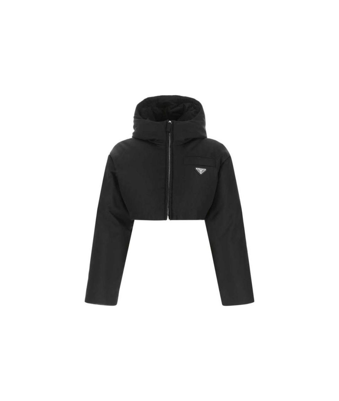PRADA Черный пуховик, фото 1