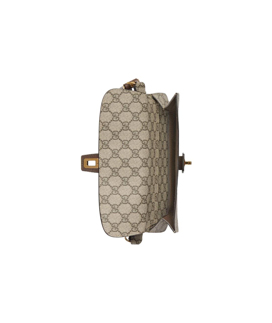 GUCCI Бежевая поясная сумка, фото 4