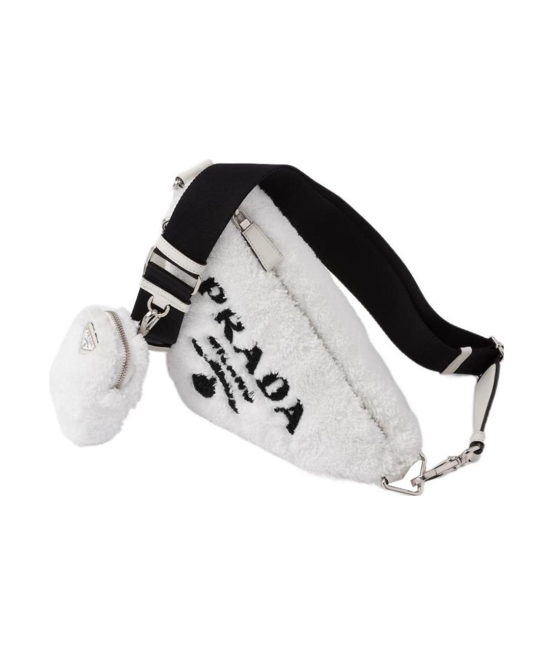 PRADA Белая сумка через плечо, фото 2