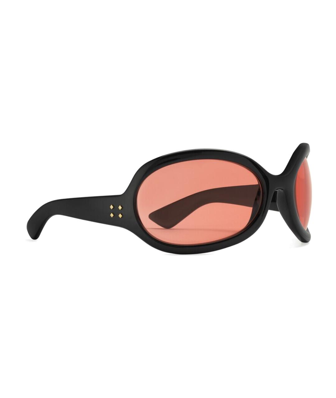 GUCCI Черные пластиковые солнцезащитные очки, фото 2