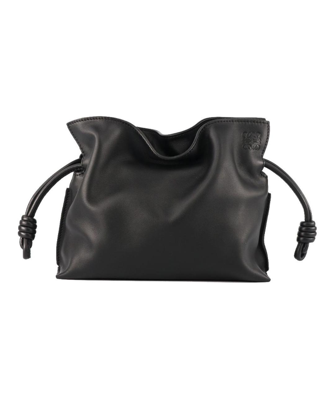 LOEWE Черная кожаная сумка через плечо, фото 1