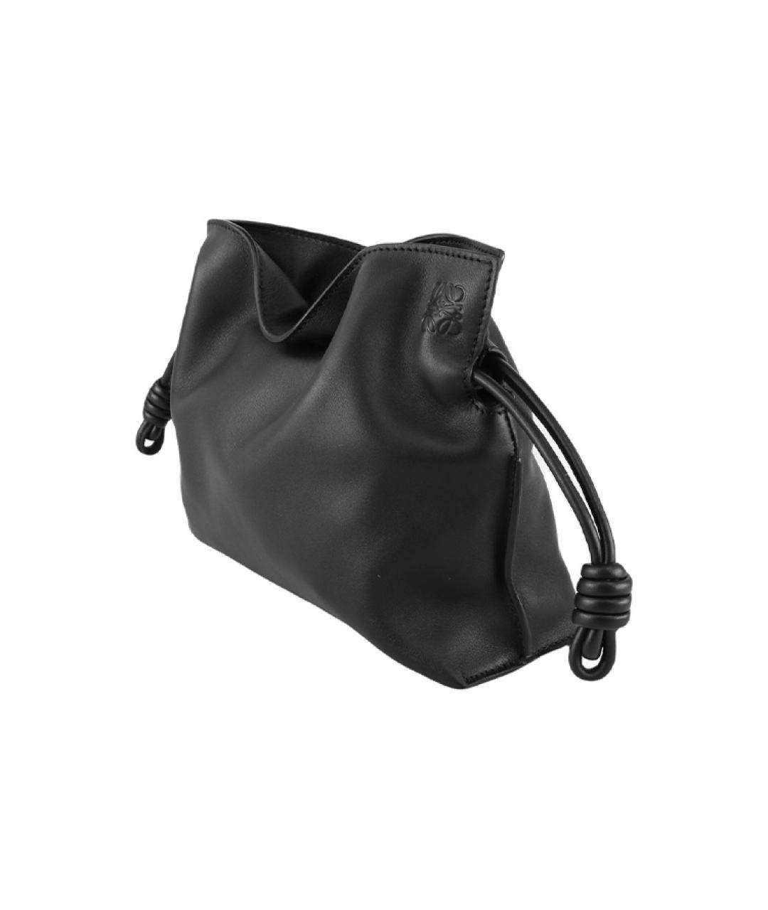 LOEWE Черная кожаная сумка через плечо, фото 2