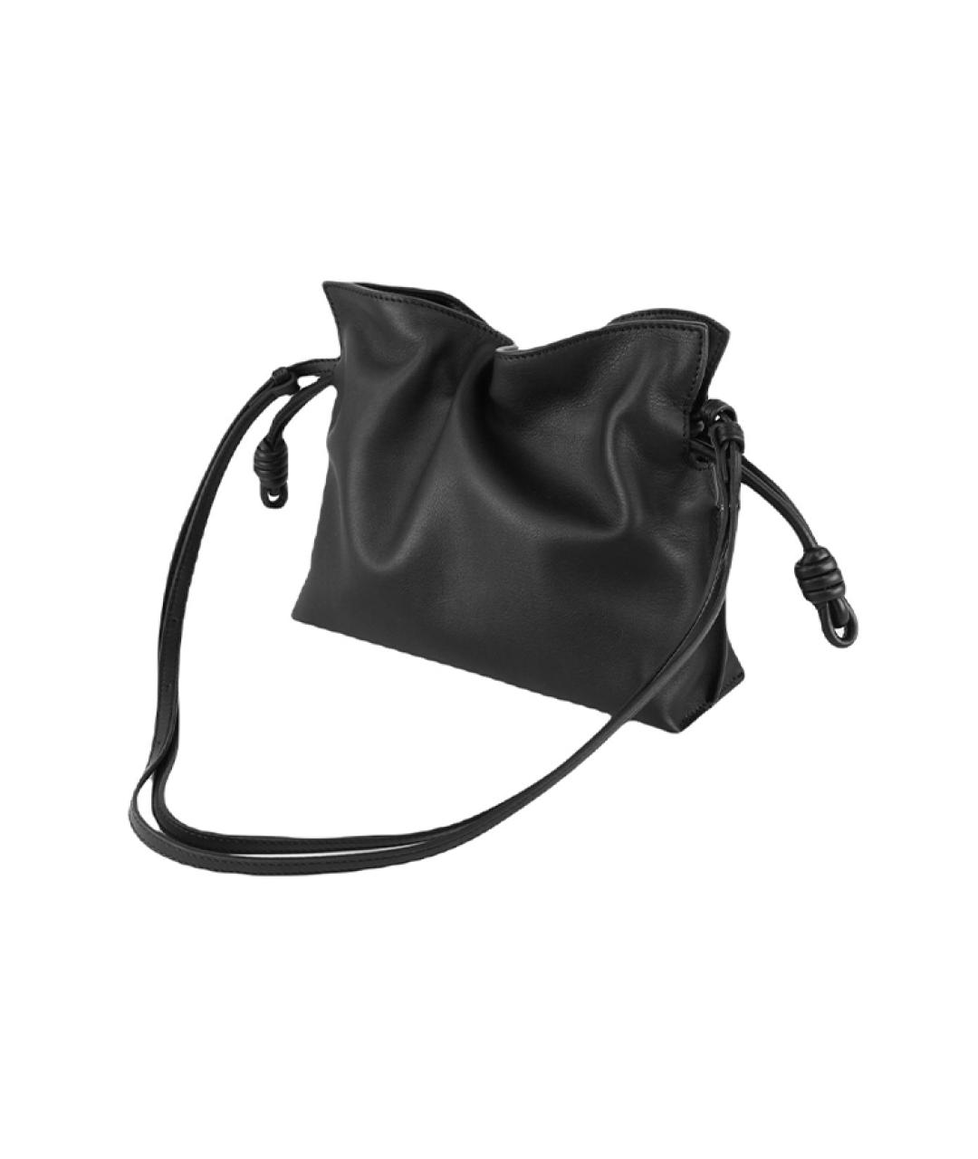 LOEWE Черная кожаная сумка через плечо, фото 3