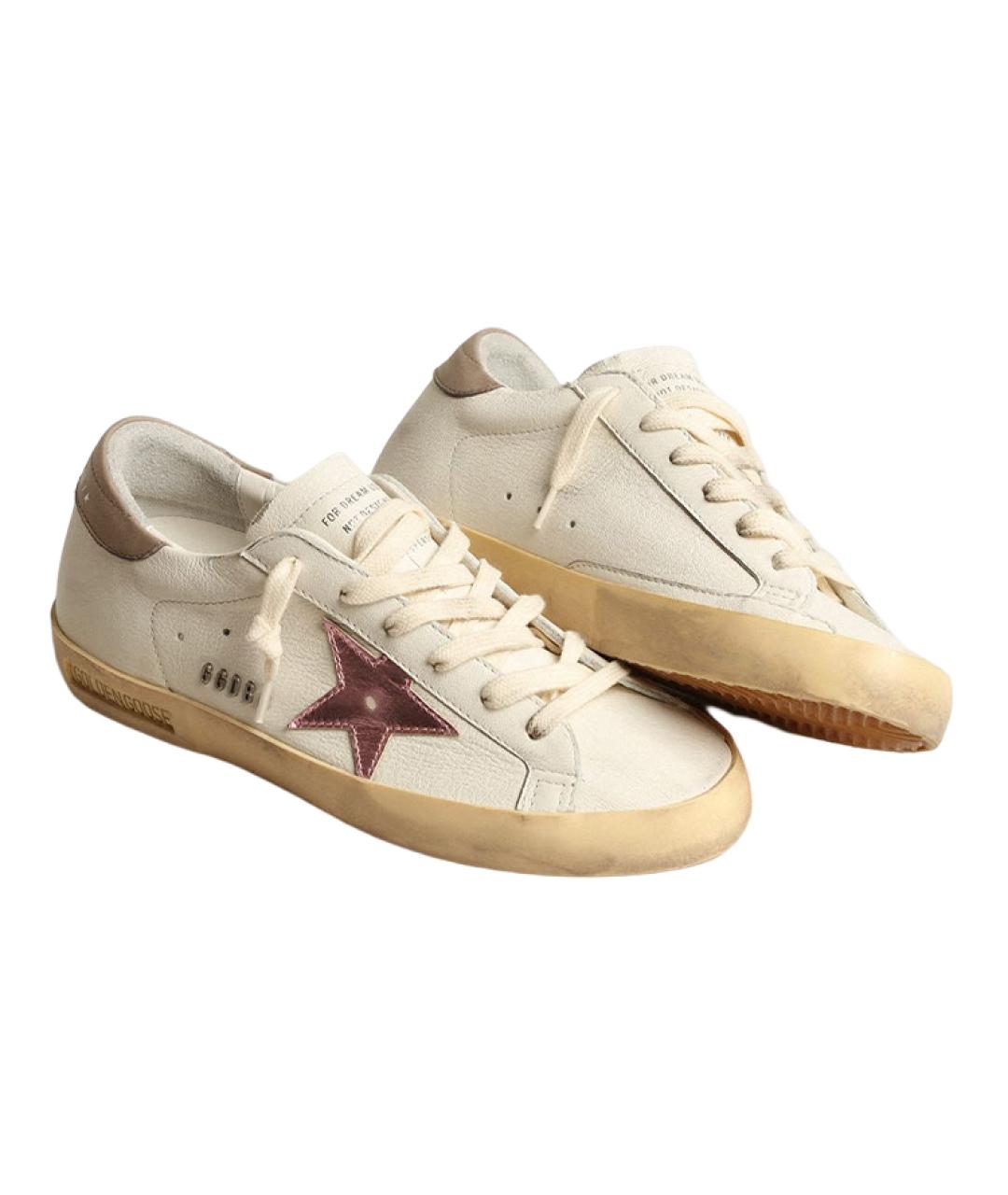 GOLDEN GOOSE DELUXE BRAND Мульти кожаные кроссовки, фото 2