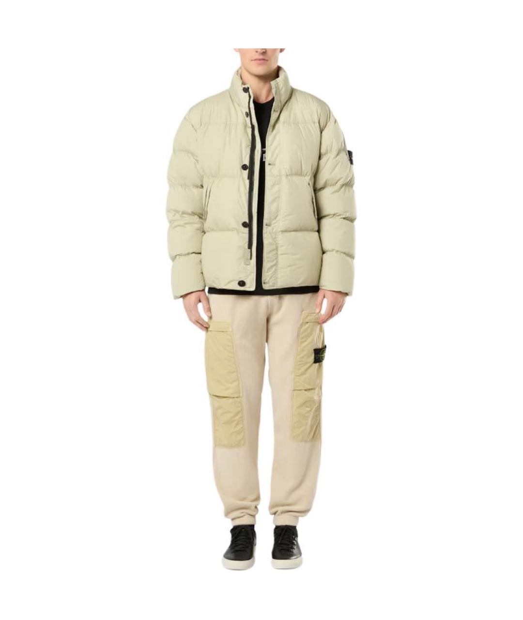 STONE ISLAND Бежевая куртка, фото 3