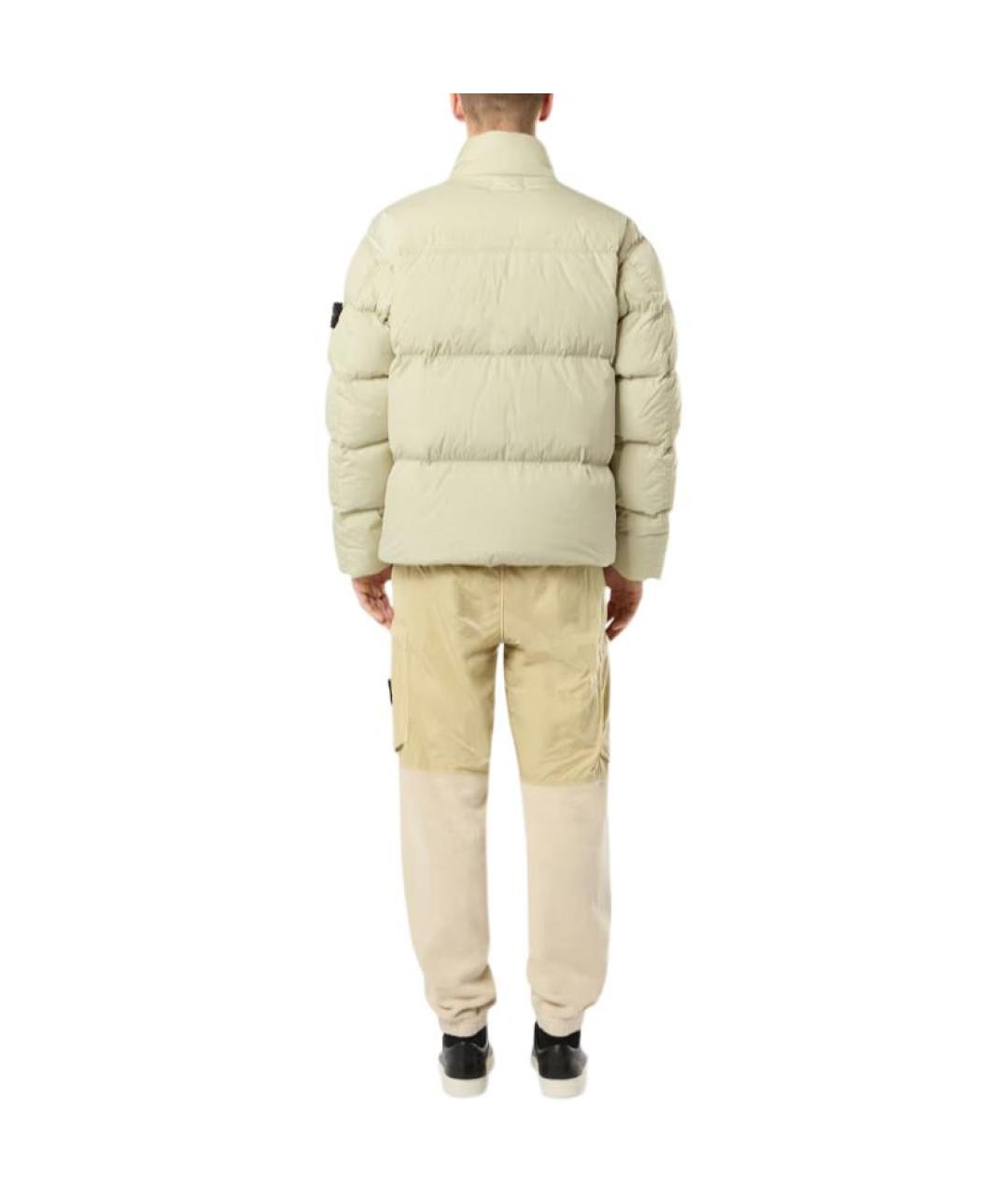STONE ISLAND Бежевая куртка, фото 4