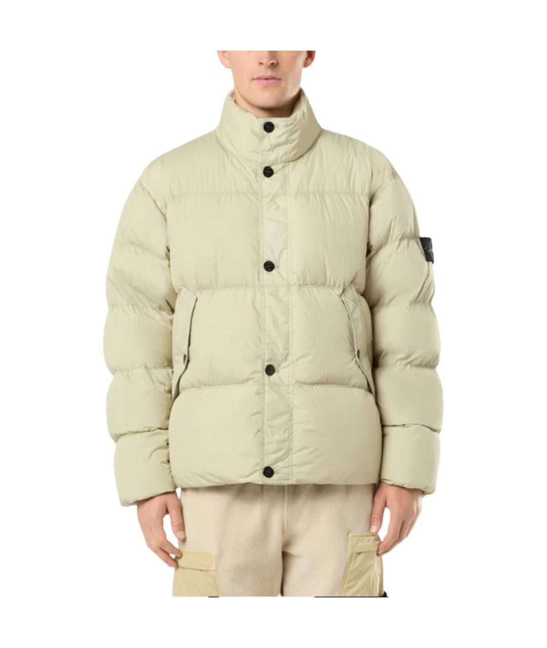 STONE ISLAND Бежевая куртка, фото 5