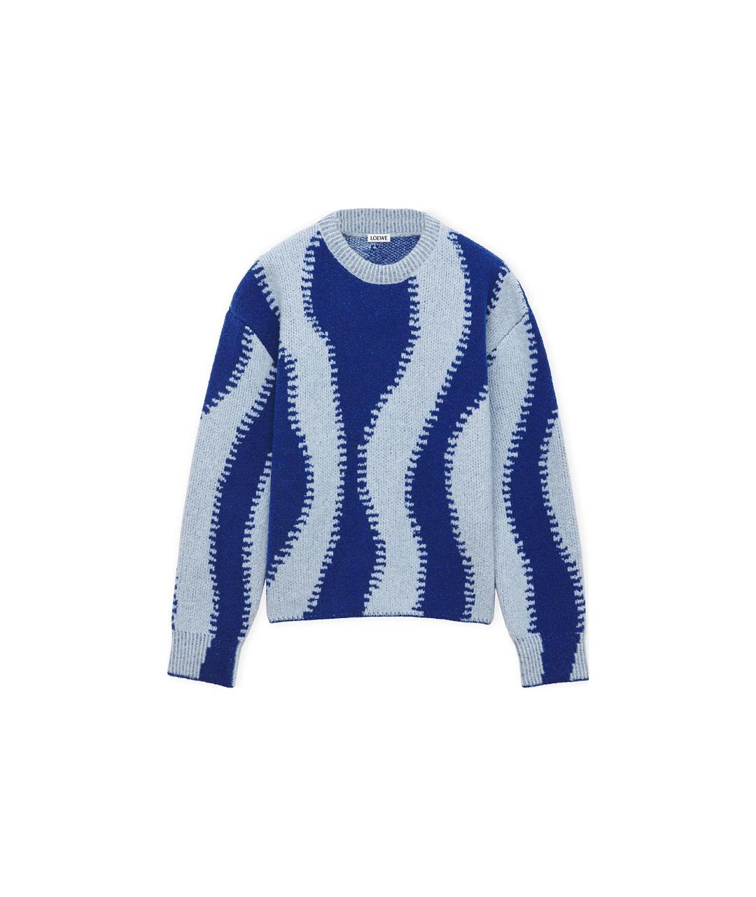 LOEWE Голубой джемпер / свитер, фото 1