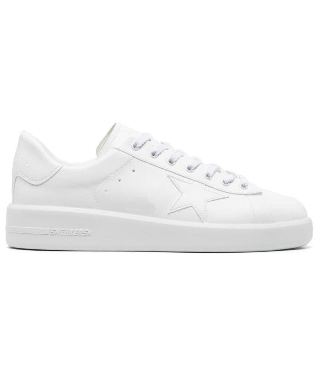GOLDEN GOOSE DELUXE BRAND Белые низкие кроссовки / кеды, фото 1