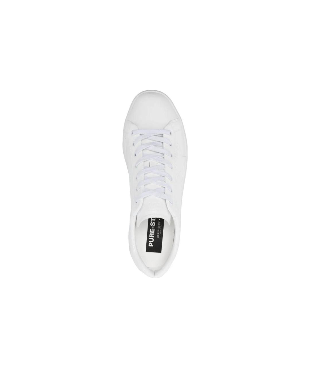 GOLDEN GOOSE DELUXE BRAND Белые низкие кроссовки / кеды, фото 5