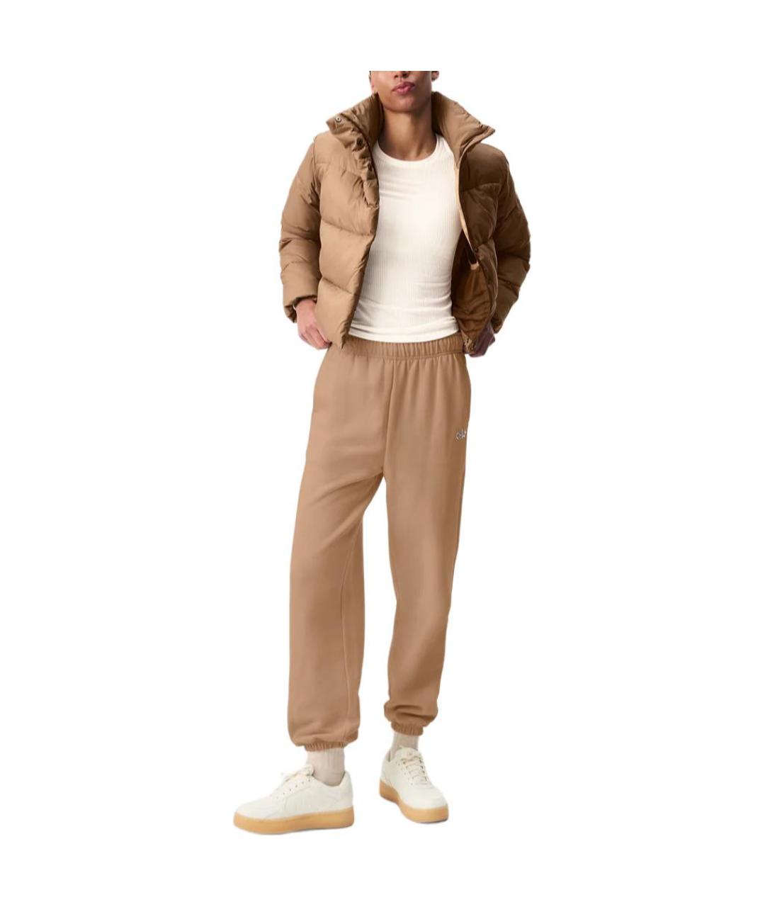 ALO YOGA Коричневый пуховик, фото 3