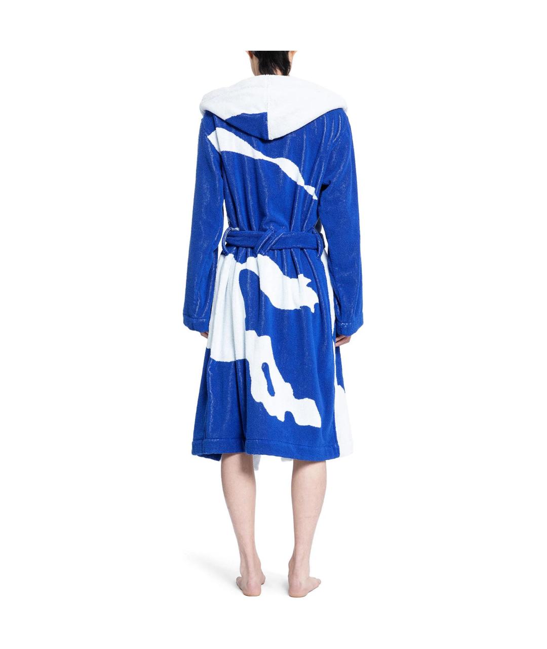 BURBERRY Синий тренч / плащ, фото 4