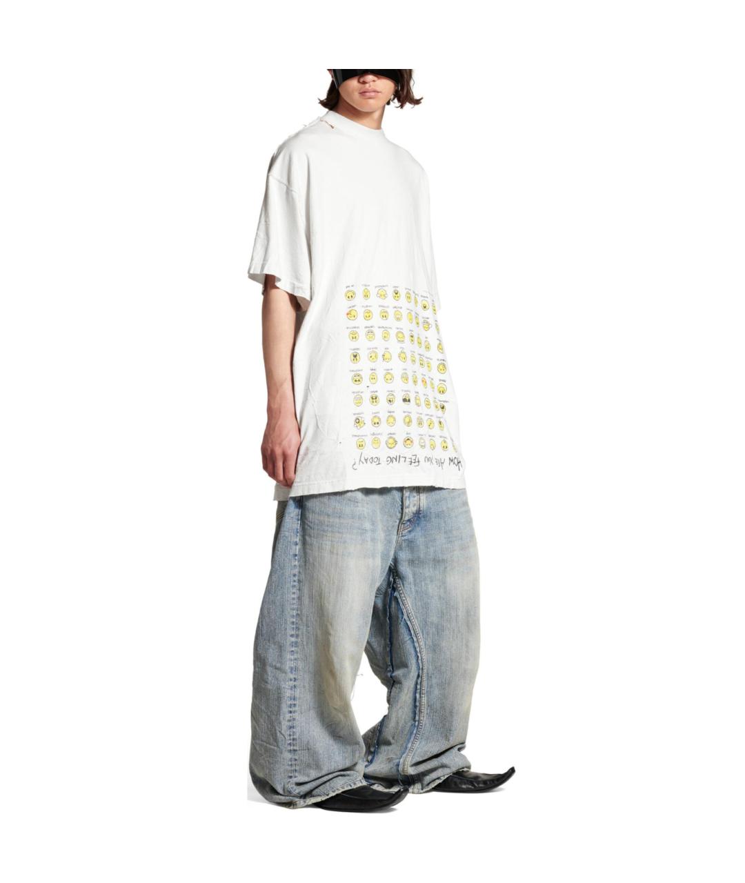 BALENCIAGA Серая футболка, фото 5