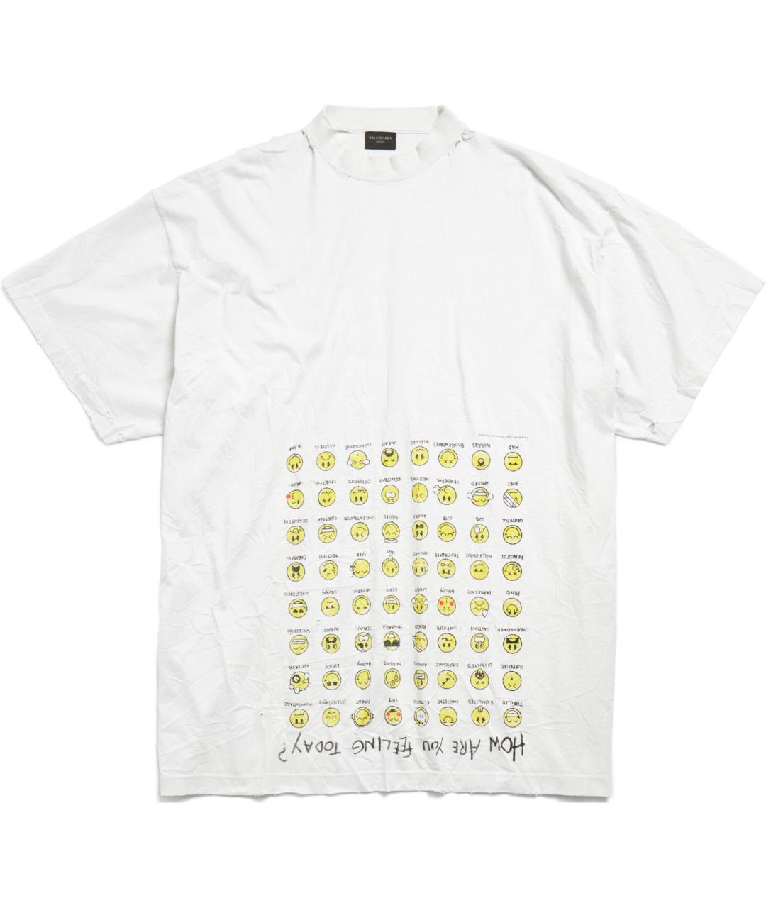 BALENCIAGA Серая футболка, фото 1