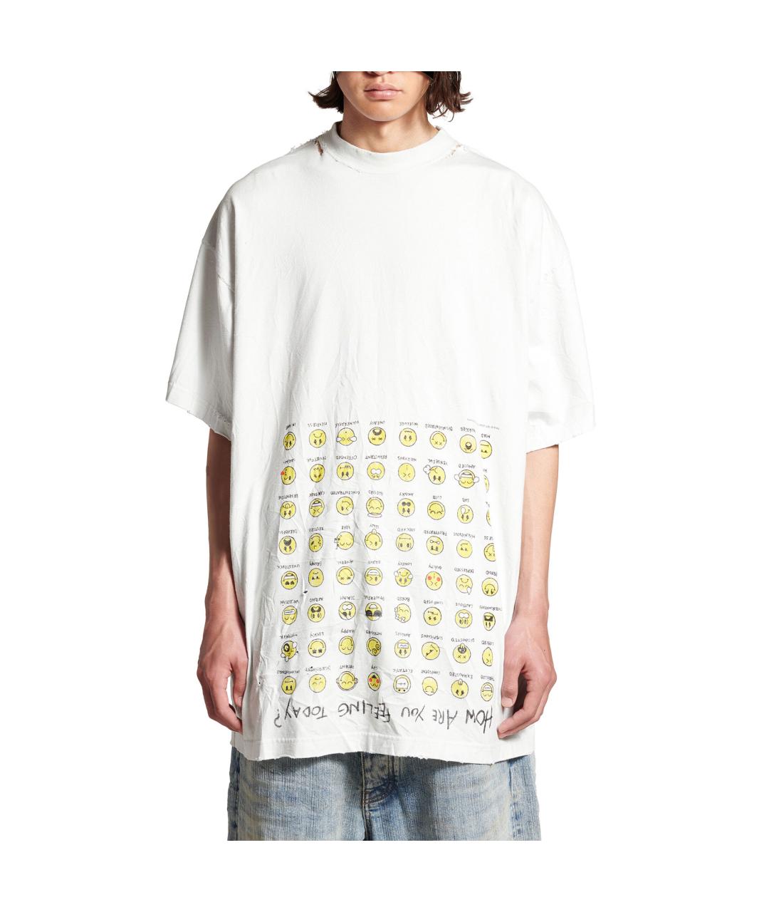 BALENCIAGA Серая футболка, фото 3