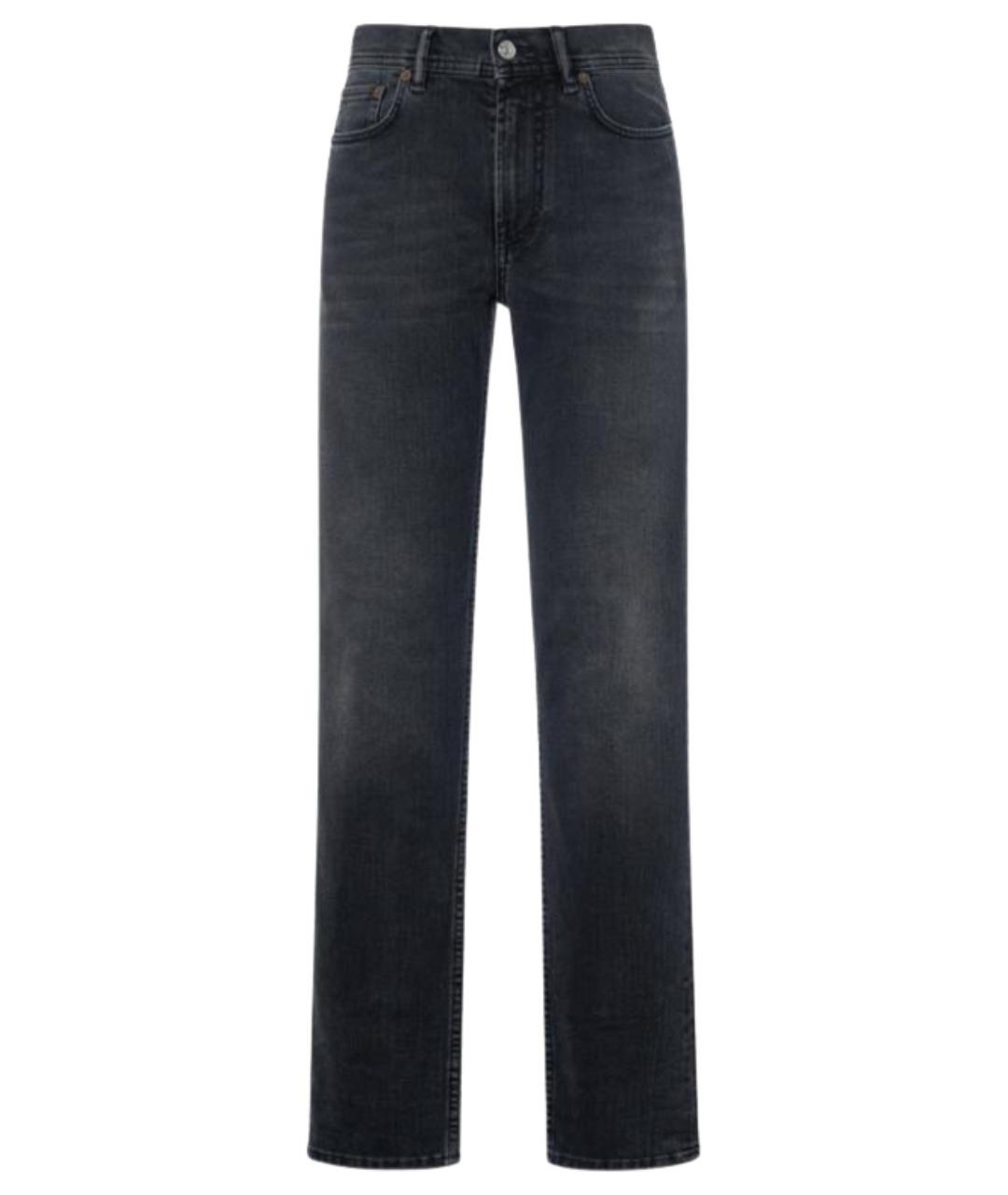ACNE STUDIOS Серые прямые джинсы, фото 1