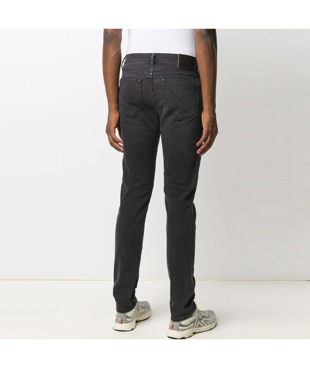 ACNE STUDIOS Серые прямые джинсы, фото 4