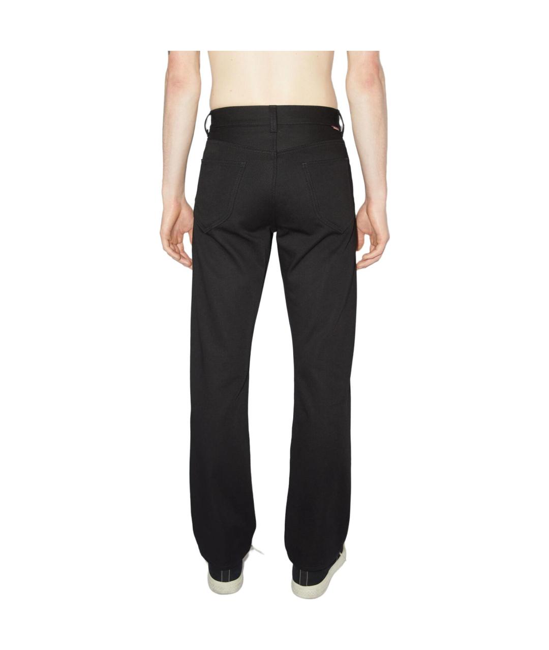 ACNE STUDIOS Черные прямые джинсы, фото 3