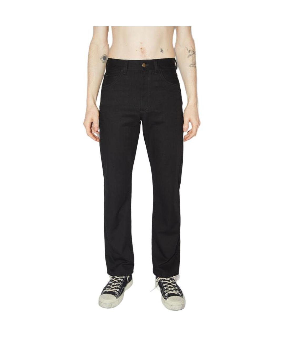 ACNE STUDIOS Черные прямые джинсы, фото 2
