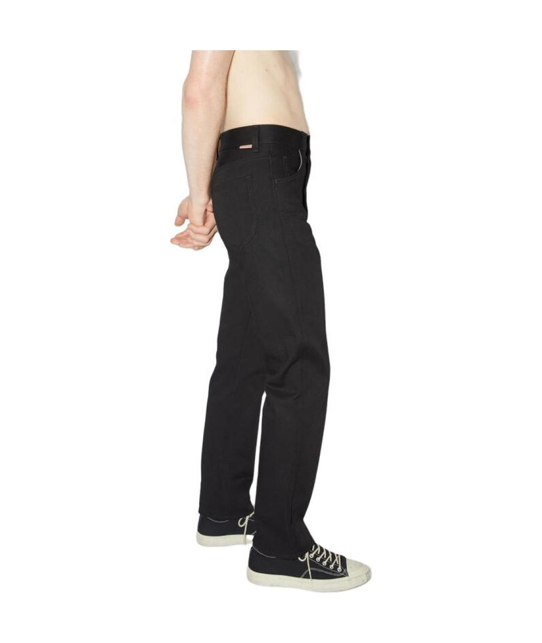 ACNE STUDIOS Черные прямые джинсы, фото 4