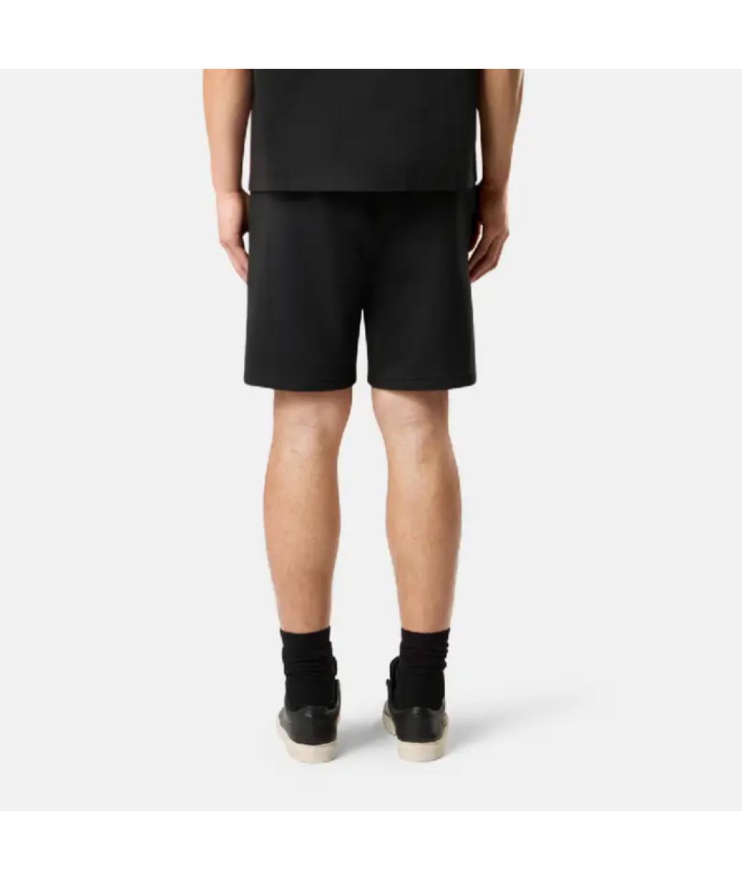 STONE ISLAND Черные шорты, фото 4